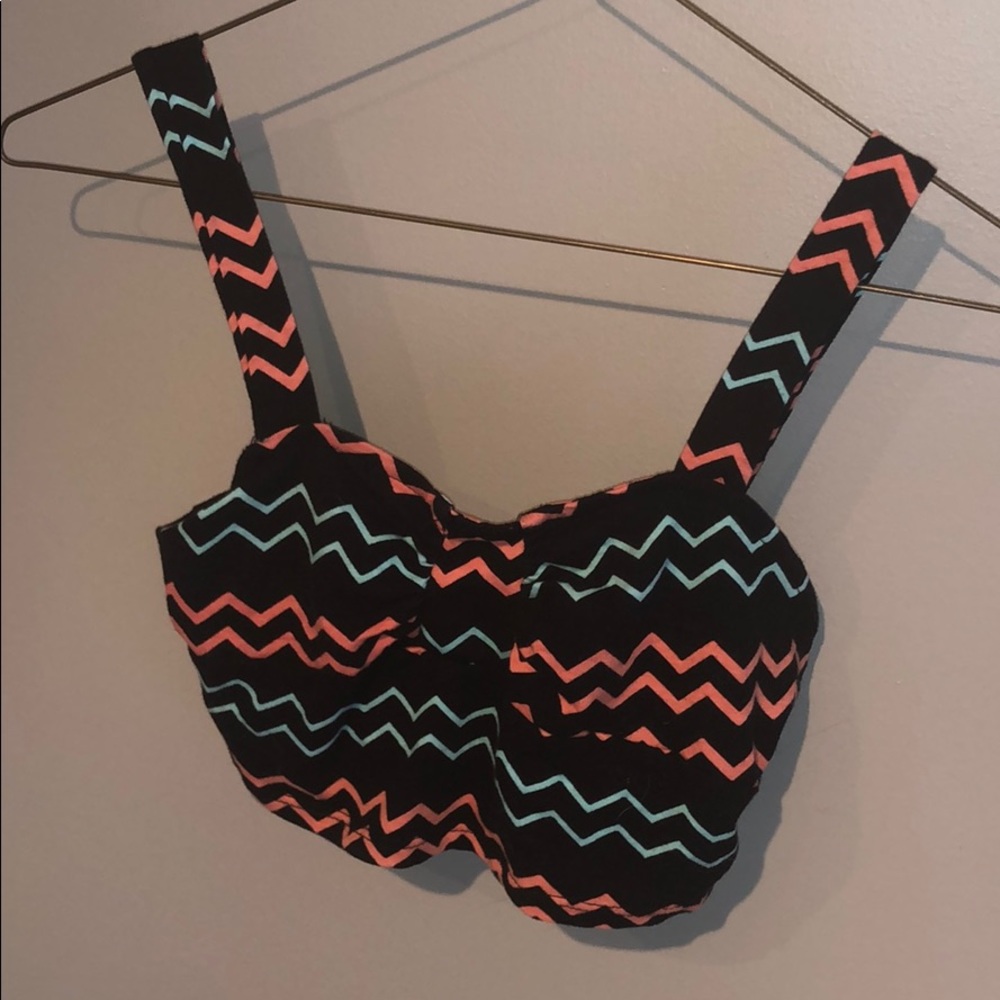 Painted Threads Patterned Crop Top from Nordstrom